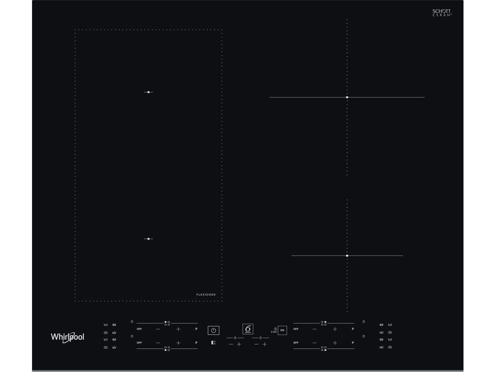 PLACA DE INDU&Ccedil;&Atilde;O WHIRLPOOL WL B1160 BF PRETA 4 ZONAS image number 0