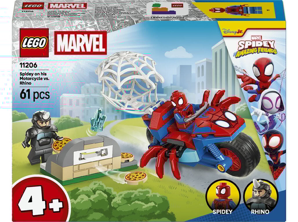 SPIDEY NA SUA MOTA CONTRA RHINO LEGO SPIDEY 11206