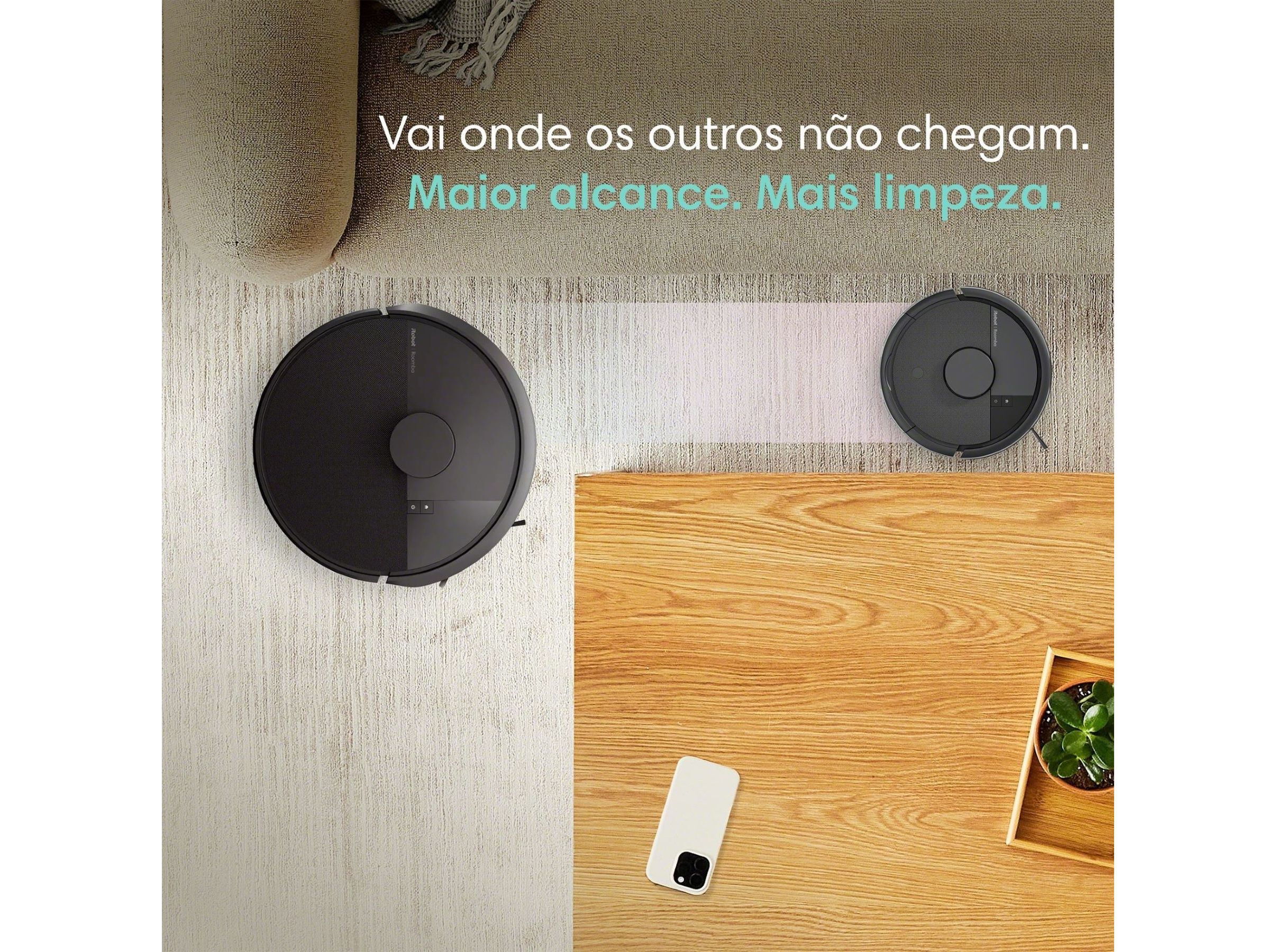 ASPIRADOR ROBOT IROBOT IRF155040 ROOMBA PRETO MINI image number 6