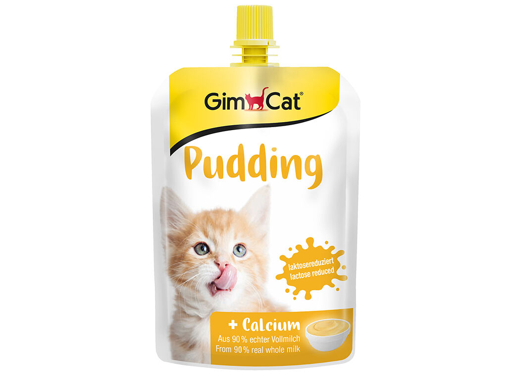 SNACK L&Iacute;QUIDO PARA GATO GIMCAT PUDIM CLASSIC 150G image number 0