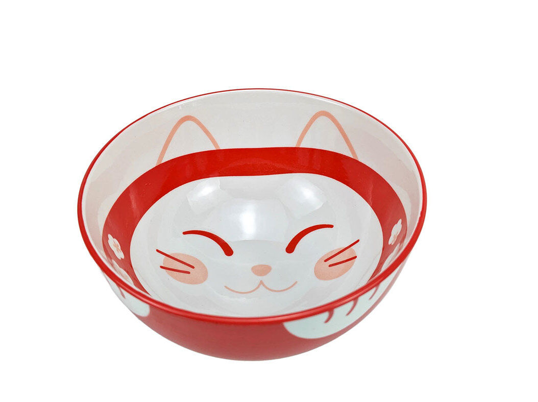 TA&Ccedil;A PORCELANA ACTUEL 85CL &Oslash;16X8.2CM VERMELHO