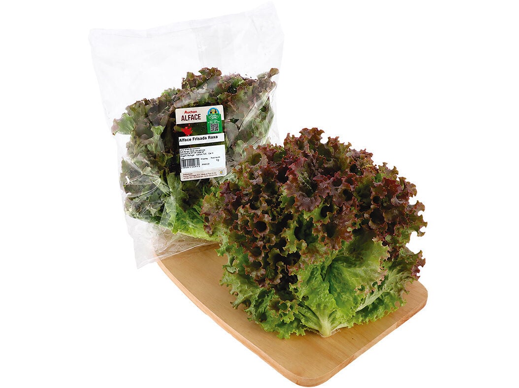 ALFACE ROXA AUCHAN CULTIVAMOS O BOM KG image number 1