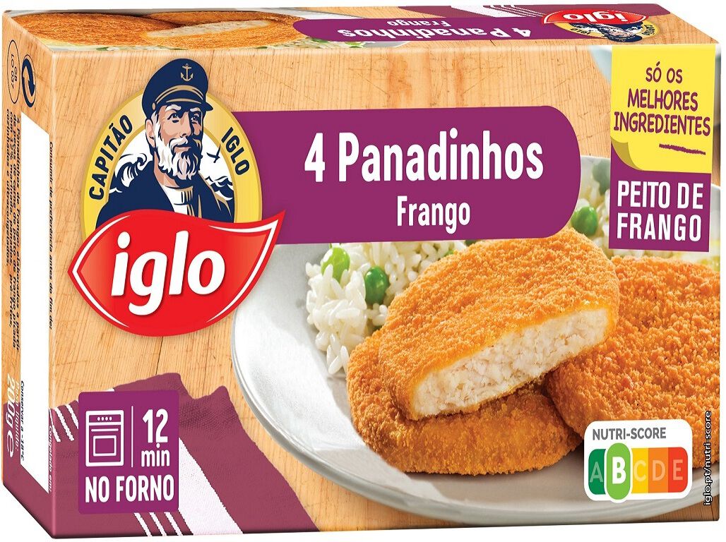PANADINHOS IGLO FRANGO 4UN 200G