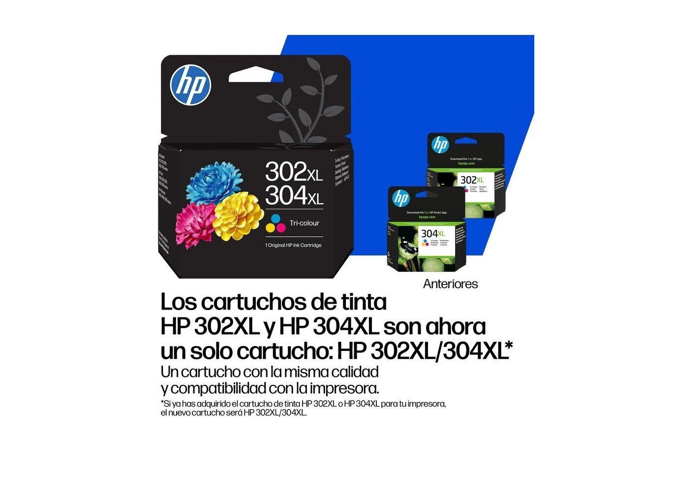 TINTEIRO 302XL/304XL TRI-CLR HP B7RT8AE#LS1 image number 1