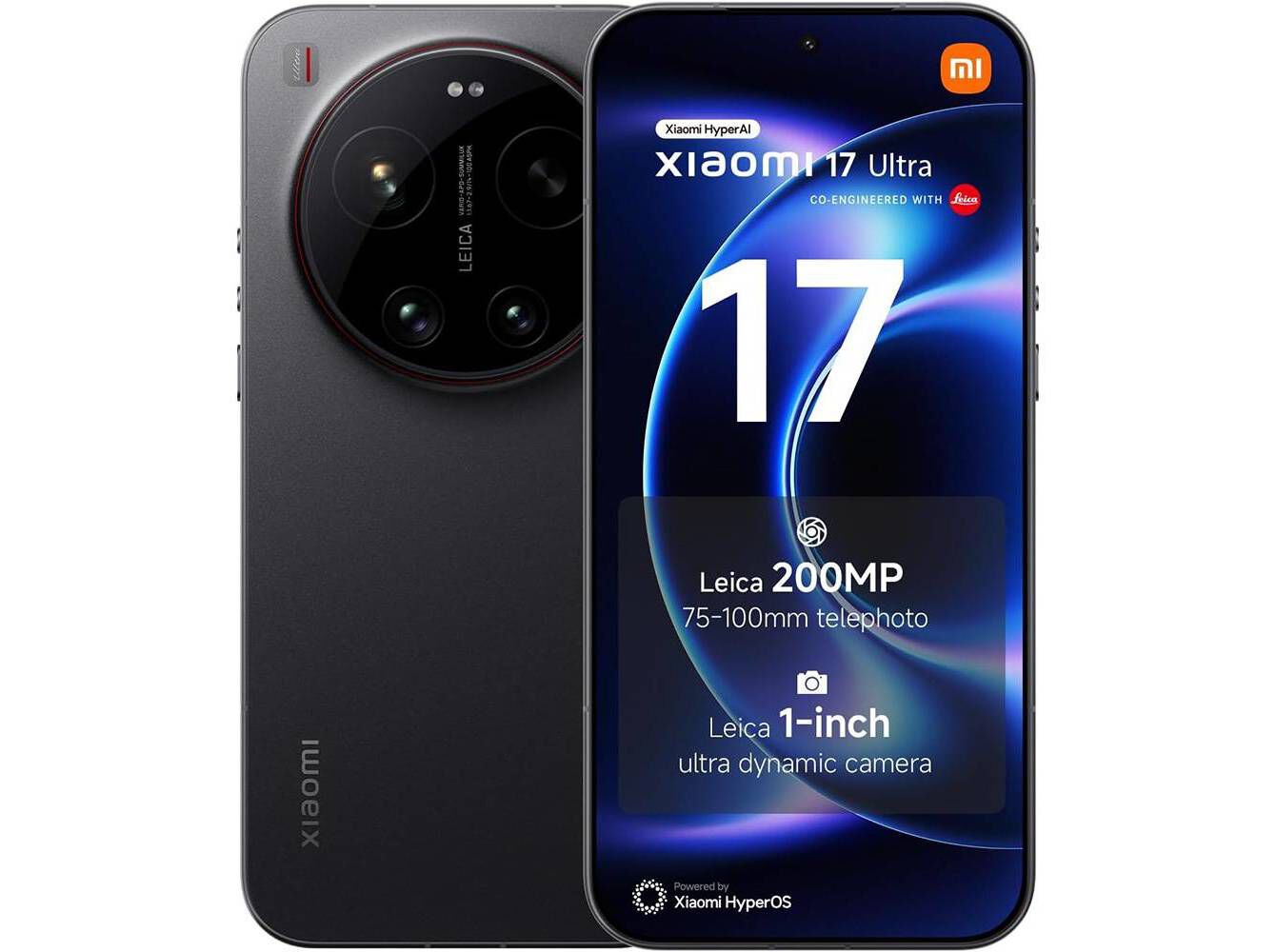 SMARTPHONE XIAOMI 17 ULTRA (6.85'' 16/512GB BLACK)