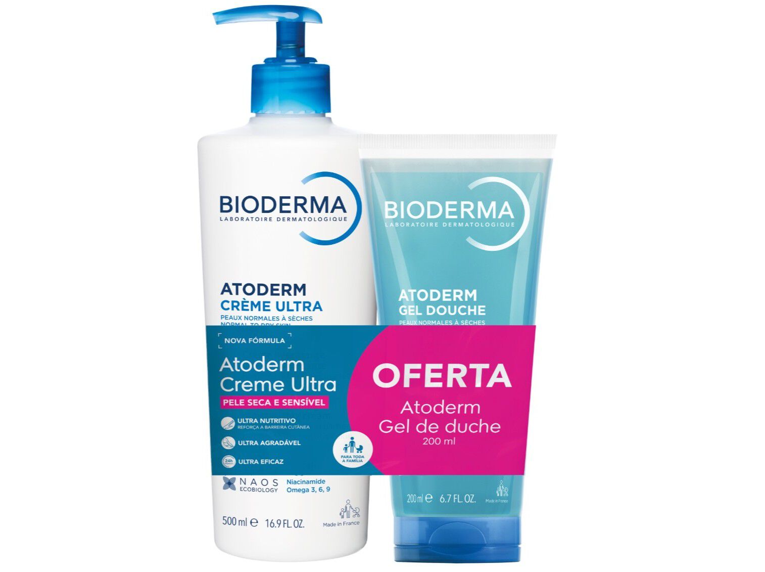 PACK CREME BIODERMA ATODERM ULTRA 500ML image number 0