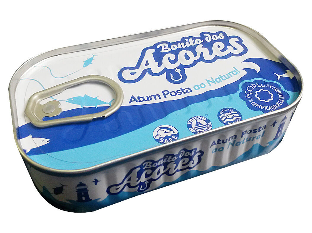 ATUM POSTA BONITO DOS A&Ccedil;ORES AO NATURAL 120(84)G