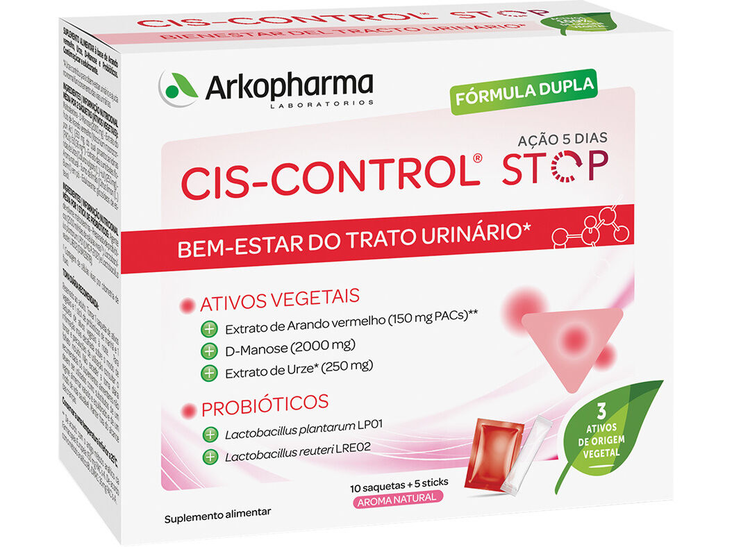SUPLEMENTO CIS-CONTROL STOP 10SAQ+5STICKS