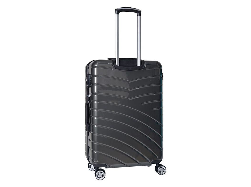 MALA DE VIAGEM GRANDE R&Iacute;GIDA AIRPORT CINZENTO ESCURO 8 RODAS 75CM image number 3