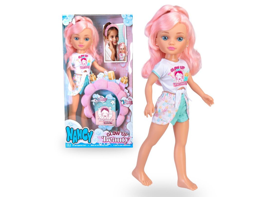 BONECA NANCY GLOW UP DE BELEZA image number 0