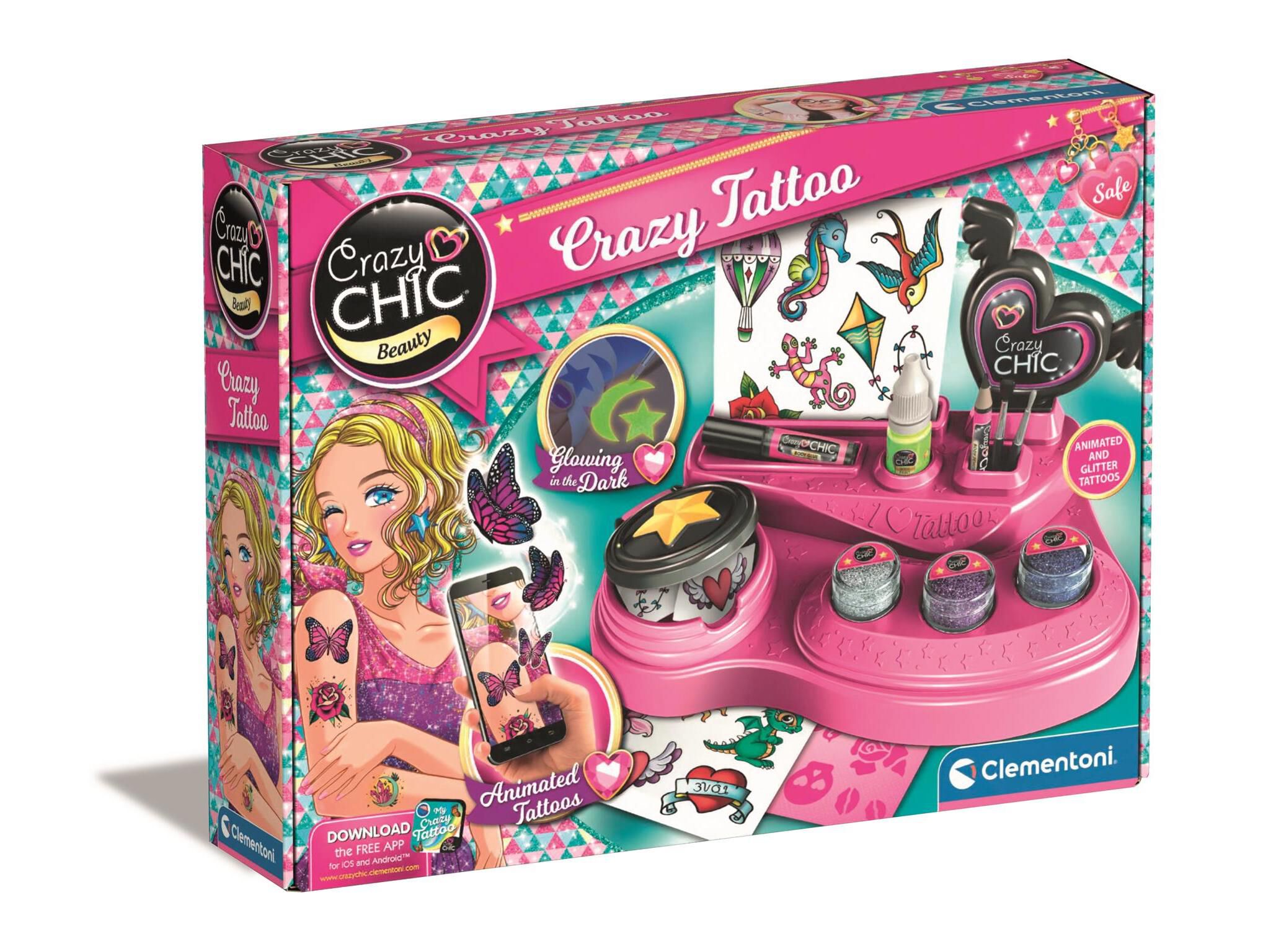 TATTOO COM ESTILO CRAZY CHIC CLEMENTONI image number 0