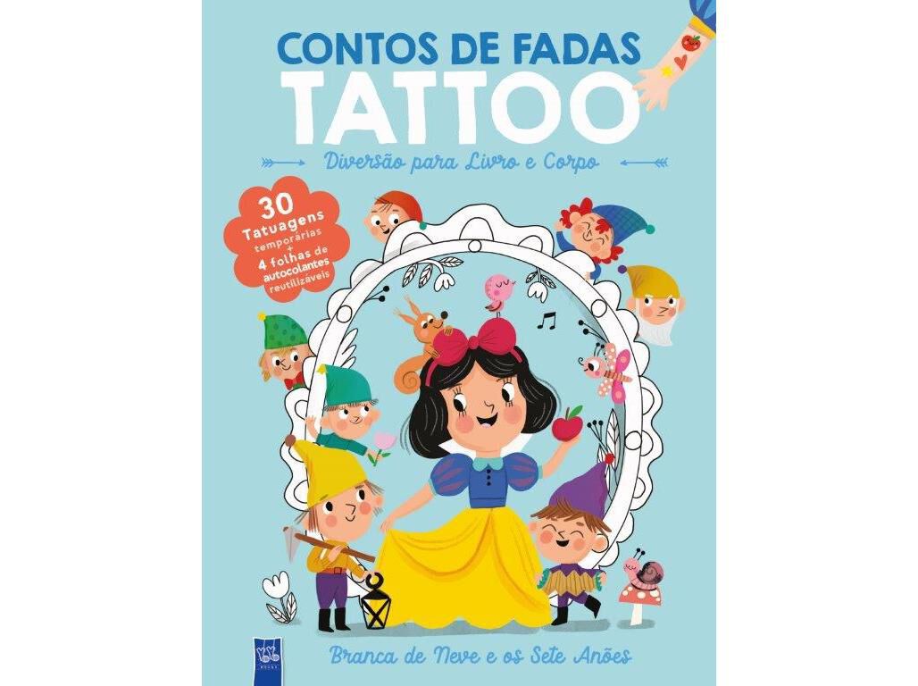 LIVRO CONTOS DE FADAS - TATTOO - BRANCA DE NEVE image number 0