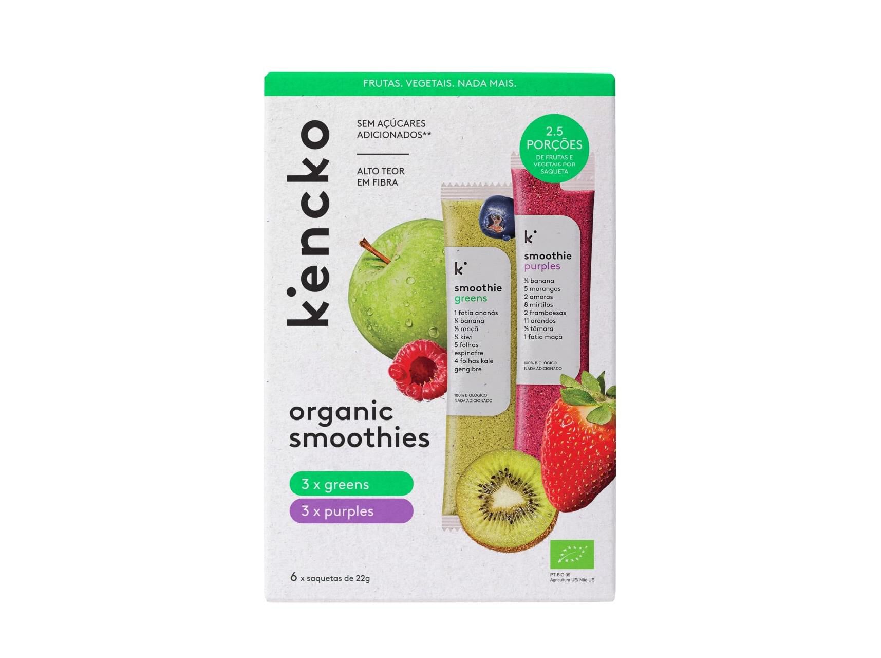 BATIDO KENCKO GREENS + PURPLES 6X22G