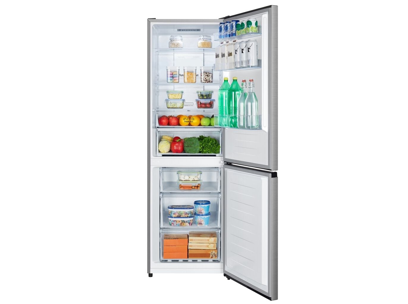 COMBINADO HISENSE RB3N300NECA A LOOK INOX 304L TOTAL NO FROST image number 1