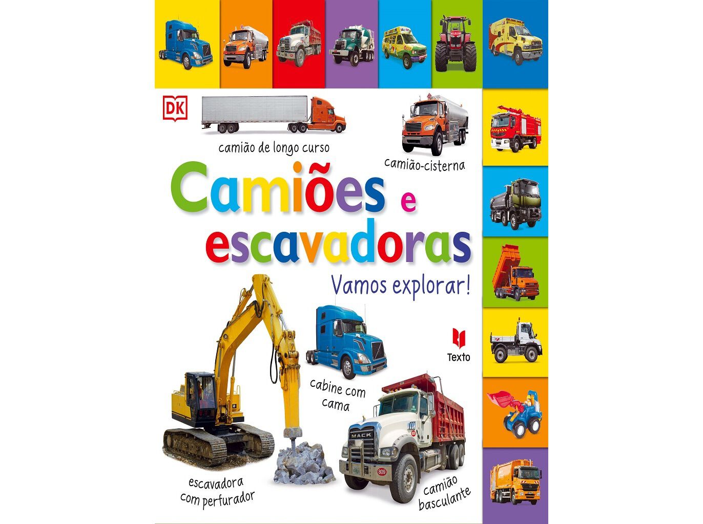LIVRO CAMI&Otilde;ES E ESCAVADORAS VAMOS EXPLORAR! image number 0