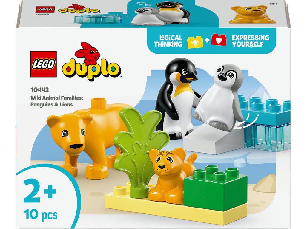 PINGUINS E LE&Otilde;ES LEGO DUPLO TOWN 10442