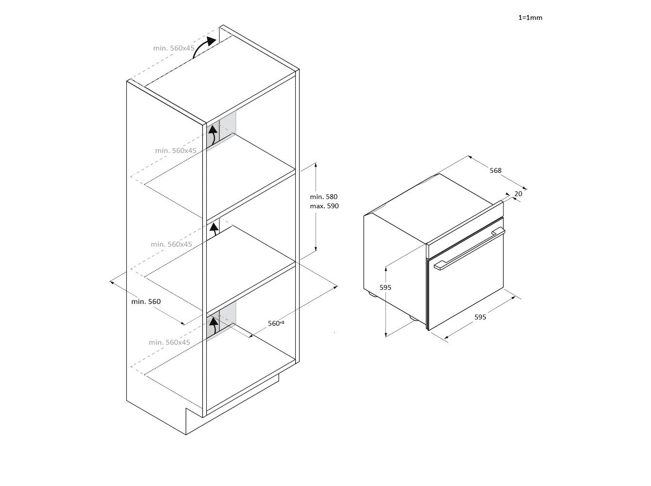 FORNO MULTIFUN&Ccedil;&Otilde;ES HAIER H6 ID2P5B3YTX A++ 78 L image number 18