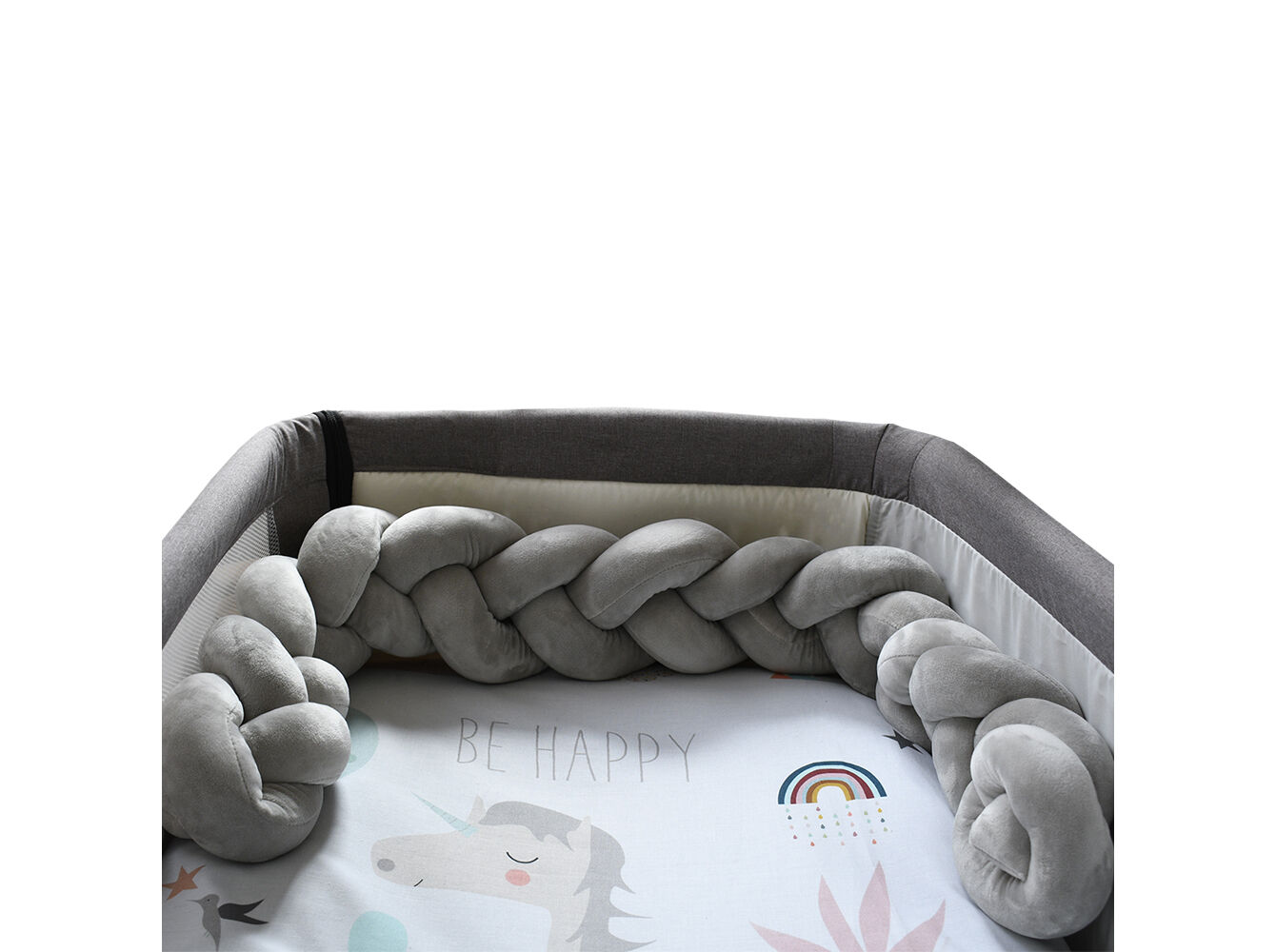 TRAN&Ccedil;A DECORATIVA PLASTIMYR CINZENTO 120CM image number 3