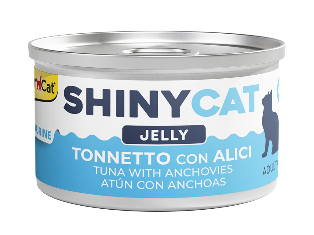 COMIDA H&Uacute;MIDA PARA GATO GIMCAT GELEIA ATUM / ANCHOVA 70G image number 0