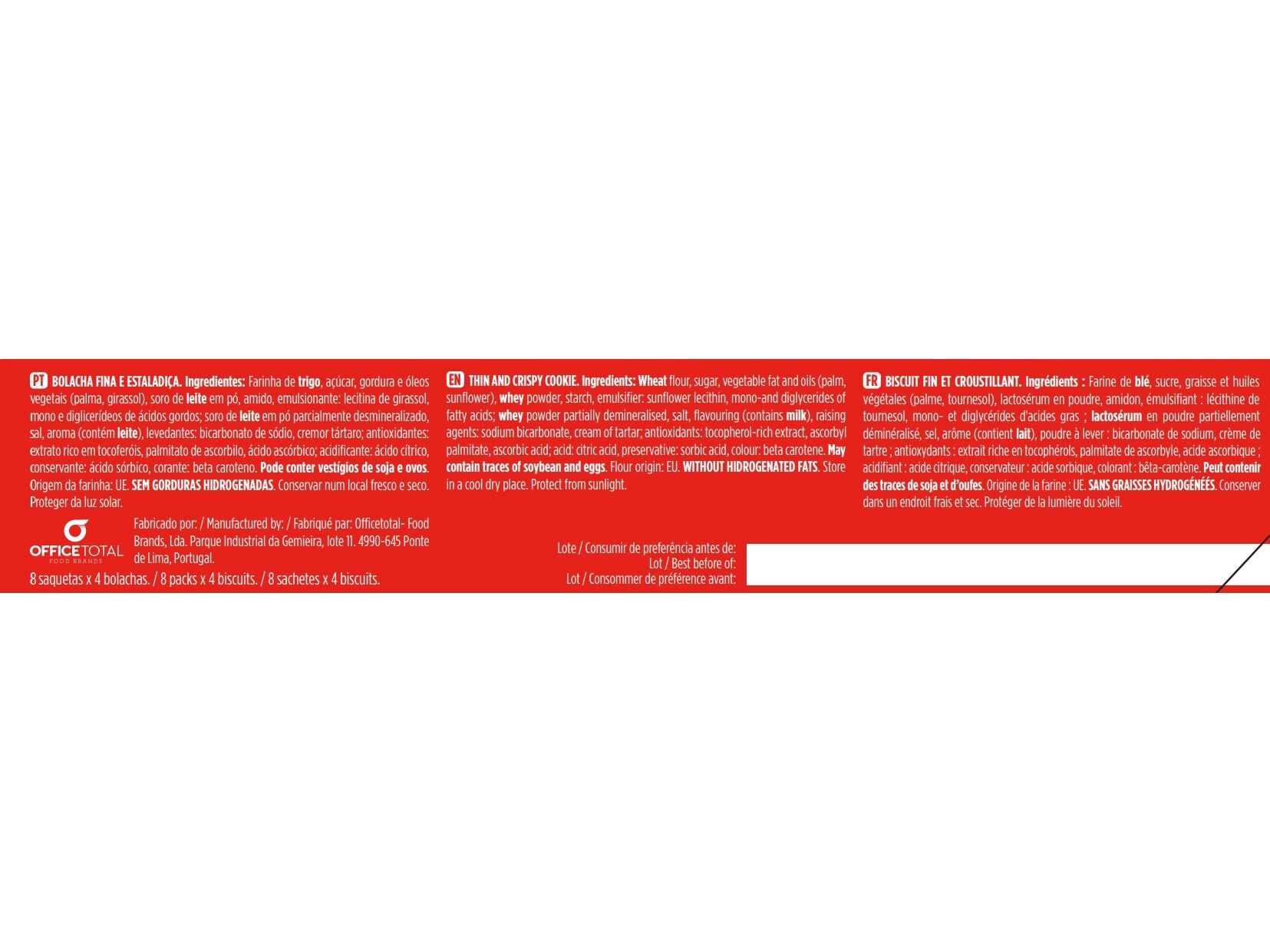 BOLACHAS SABOROSA BELGAS 293G image number 1