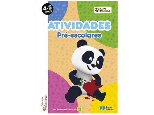 LIVRO ATIVIDADES PRÉ-ESCOLARES PANDA - 4-5 ANOS image number 0