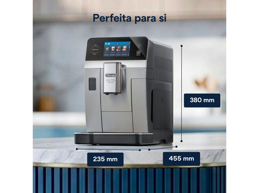 M&Aacute;QUINA CAF&Eacute; EXPRESSO DELONGHI ECAM470.85.MB ELLETA ULTRA image number 8