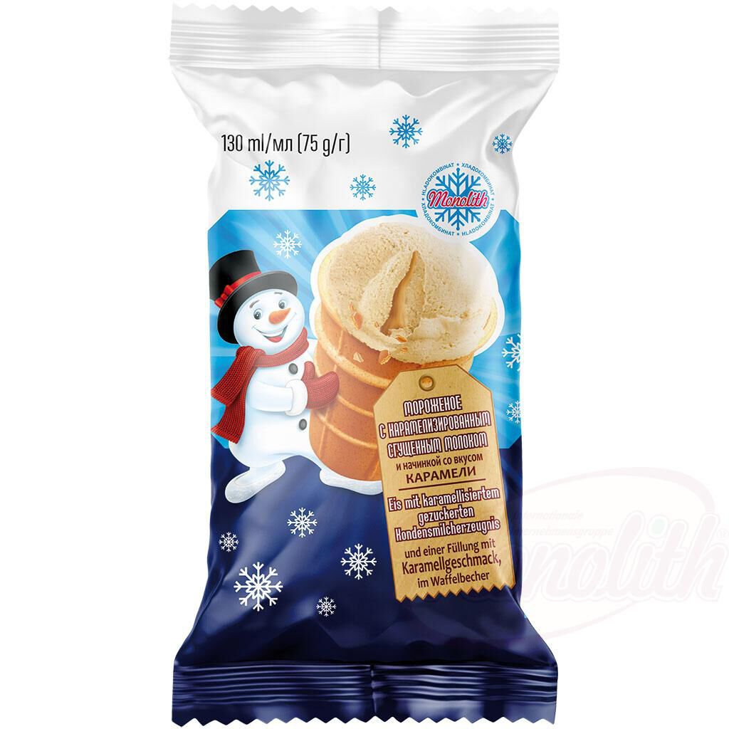 GELADO MONOLITH LEITE CONDENSADO 130ML