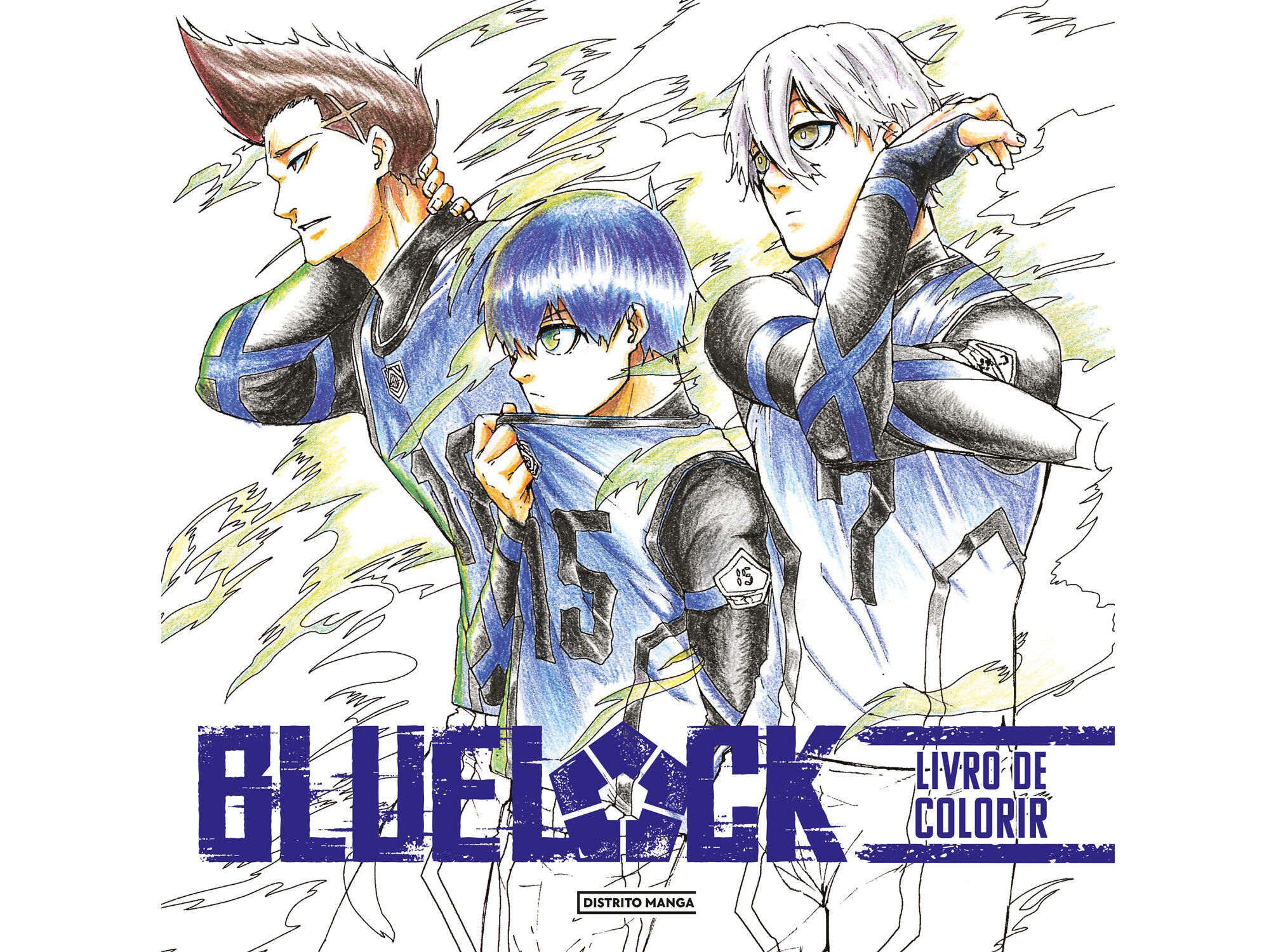 LIVRO BLUE LOCK LIVRO DE COLORIR image number 0
