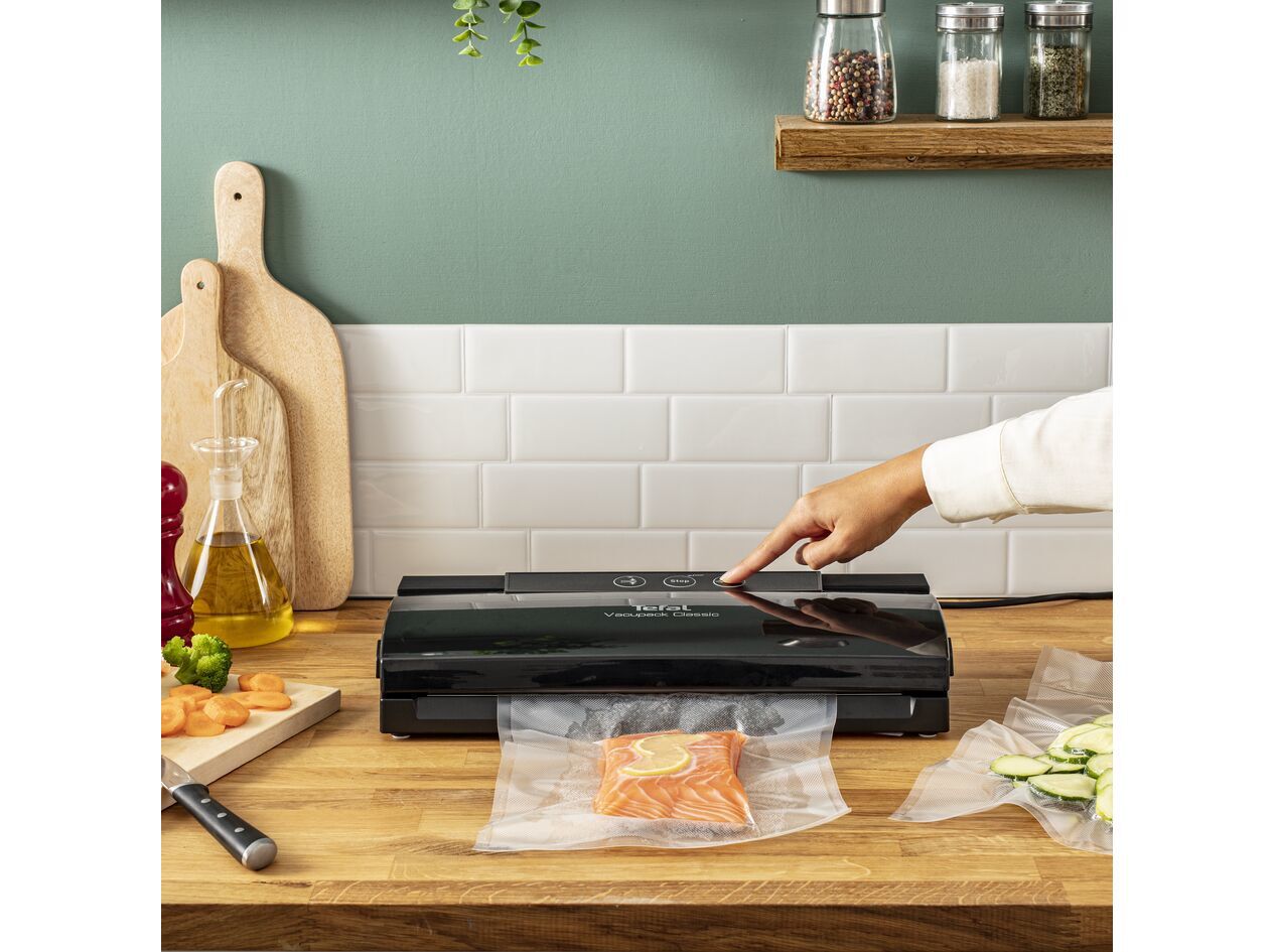 M&Aacute;QUINA DE SELAR TEFAL VT254070 PRETO VACUPACK CLASSIC image number 2