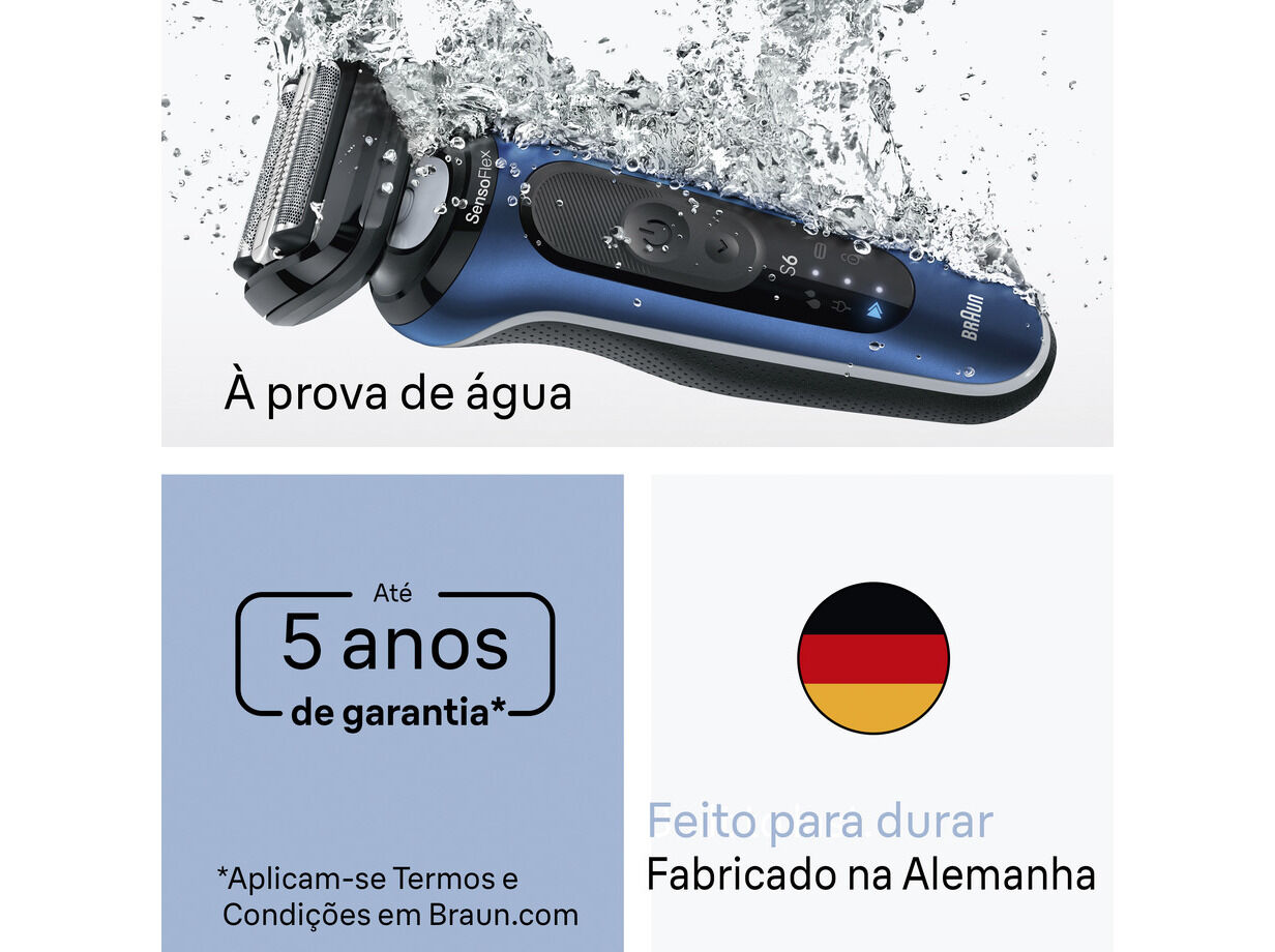M&Aacute;QUINA BARBEAR BRAUN SHAVER S5 62-B1200 S BLU image number 5