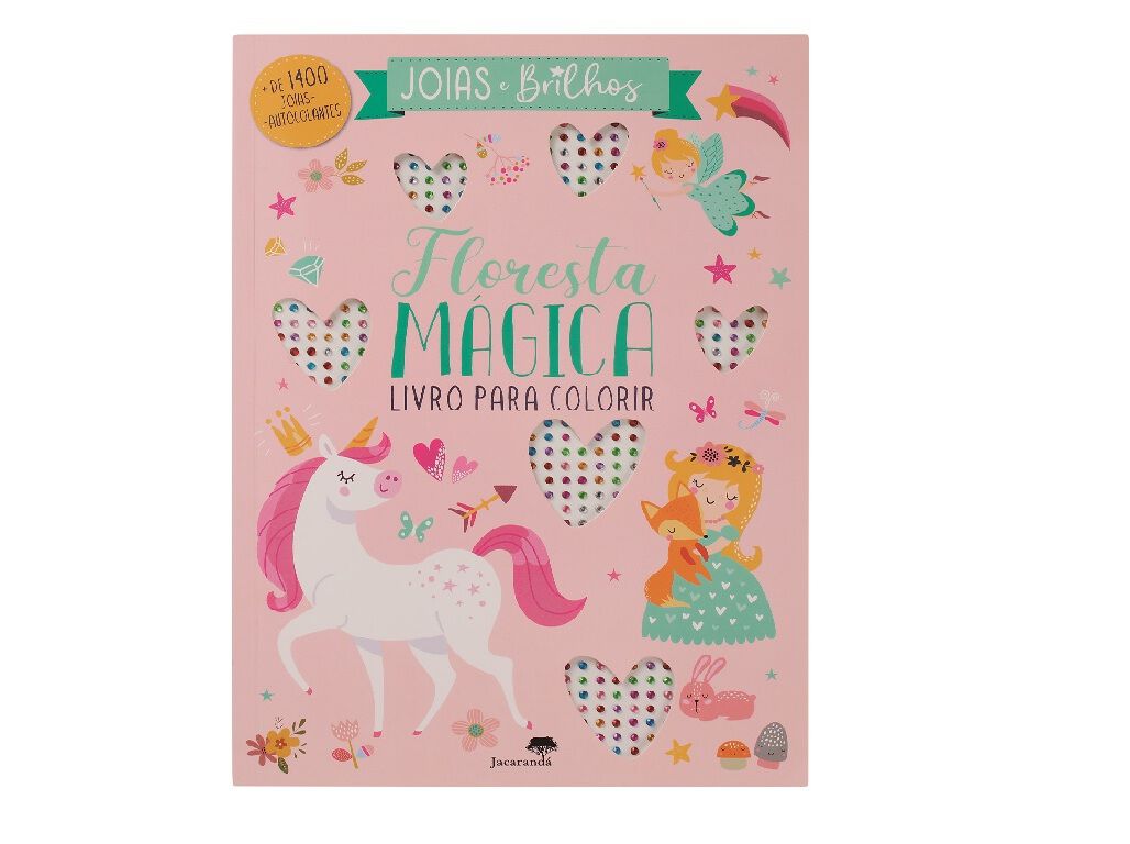 LIVRO FLORESTA M&Aacute;GICA : JOIAS E BRILHOS image number 1
