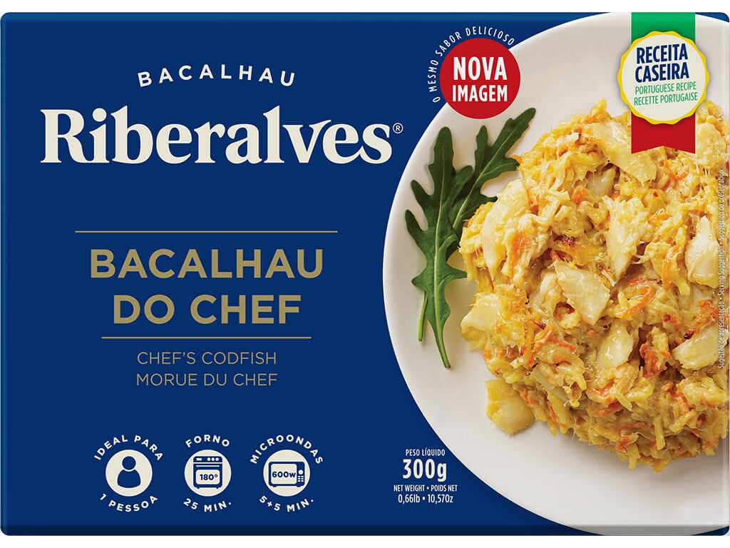 BACALHAU DO CHEF RIBERALVES 300G image number 0