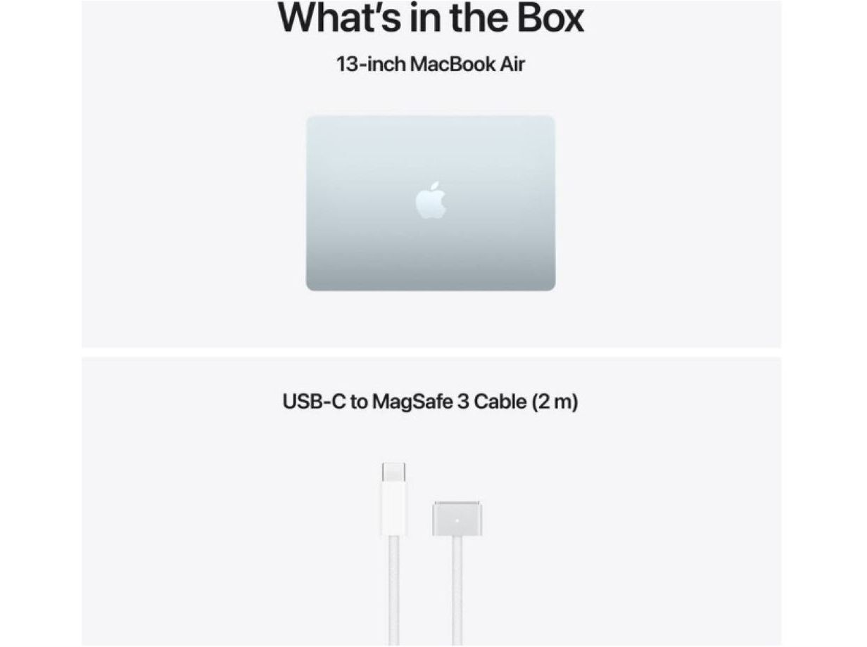 MACBOOK AIR 15" APPLE (M5/24GB/1TB SKY BLUE) image number 6