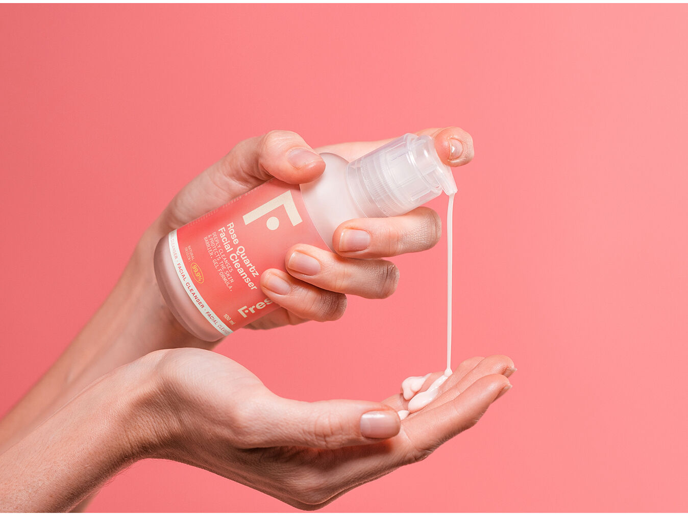 GEL DE LIMPEZA FRESHLY ROSE QUARTZ 100ML image number 2