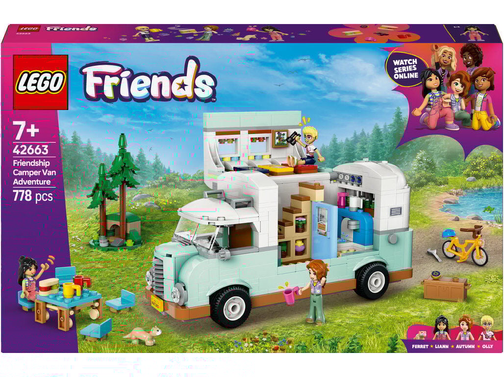 AUTOCARAVANA DA AMIZADE LEGO FRIENDS 42663 image number 0