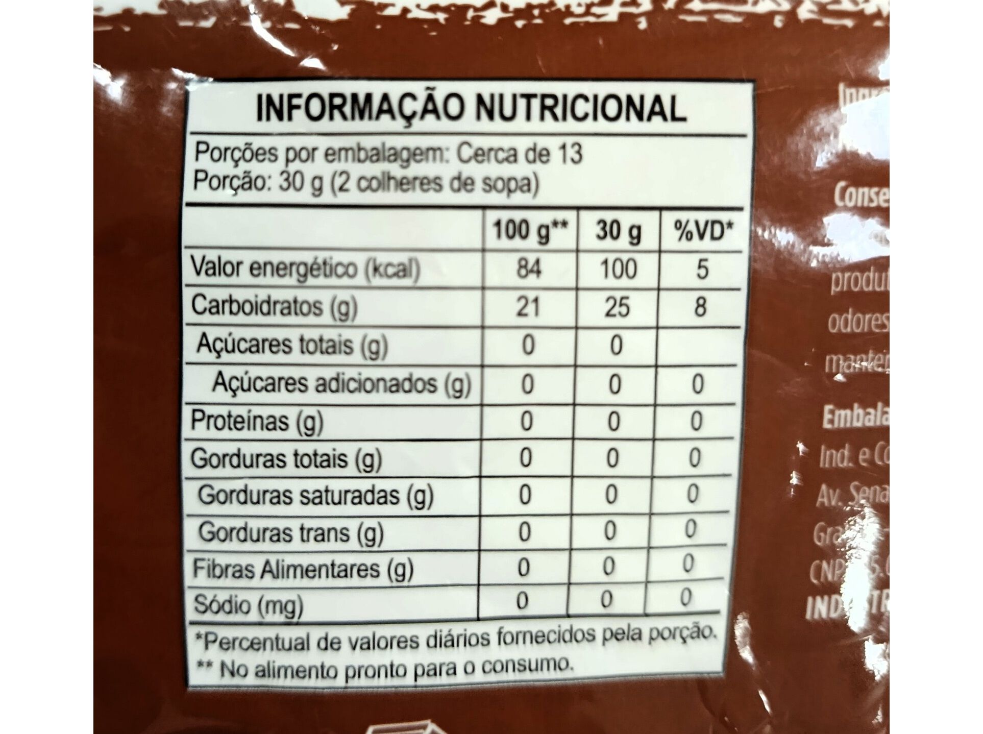 SAGU DE MANDIOCA DA TERRINHA 400G image number 1