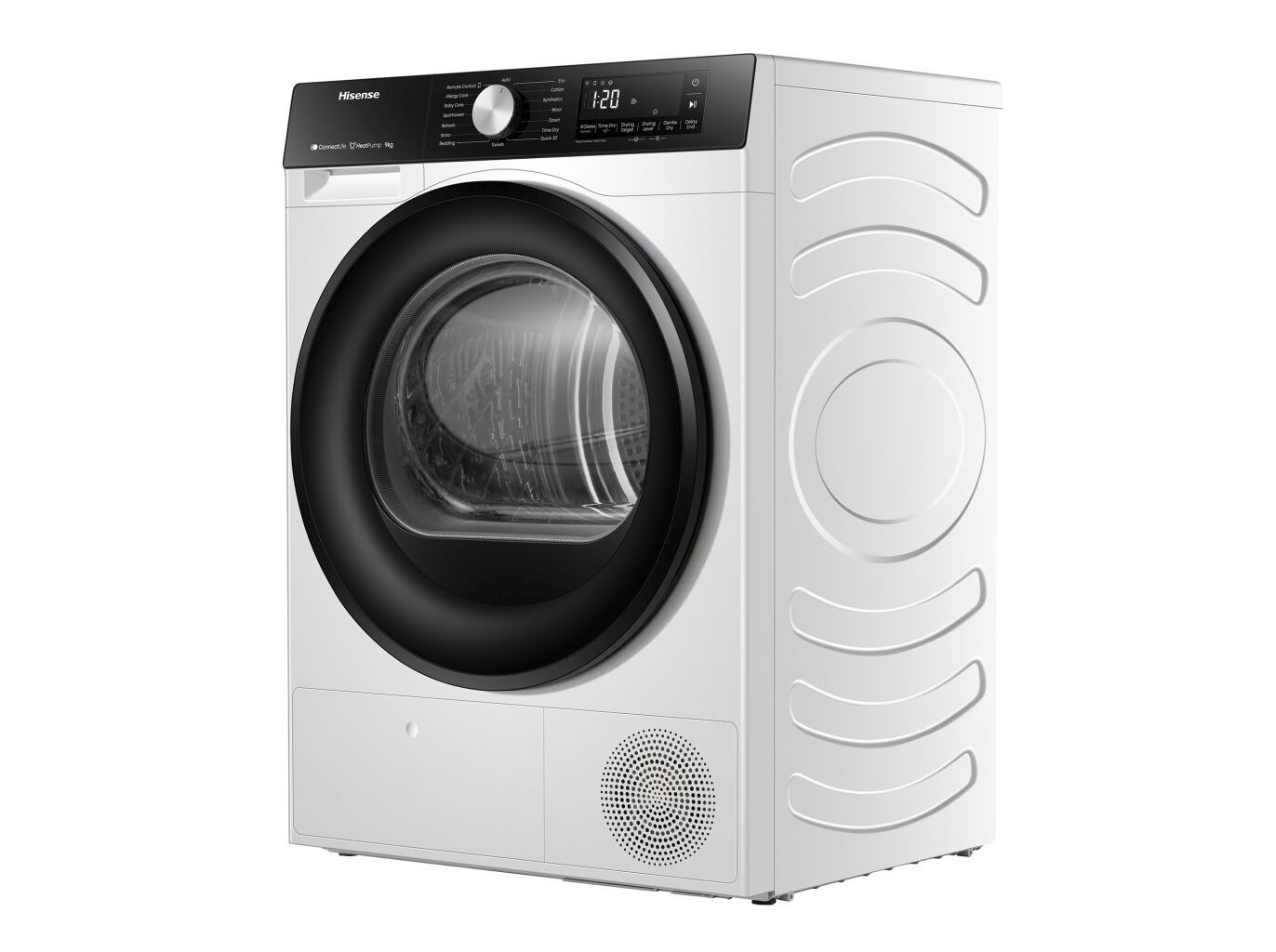 MAQUINA DE SECAR ROUPA HISENSE DH3S902BWCC SERIE 3S C 9KG BOMBA DE CALOR image number 4