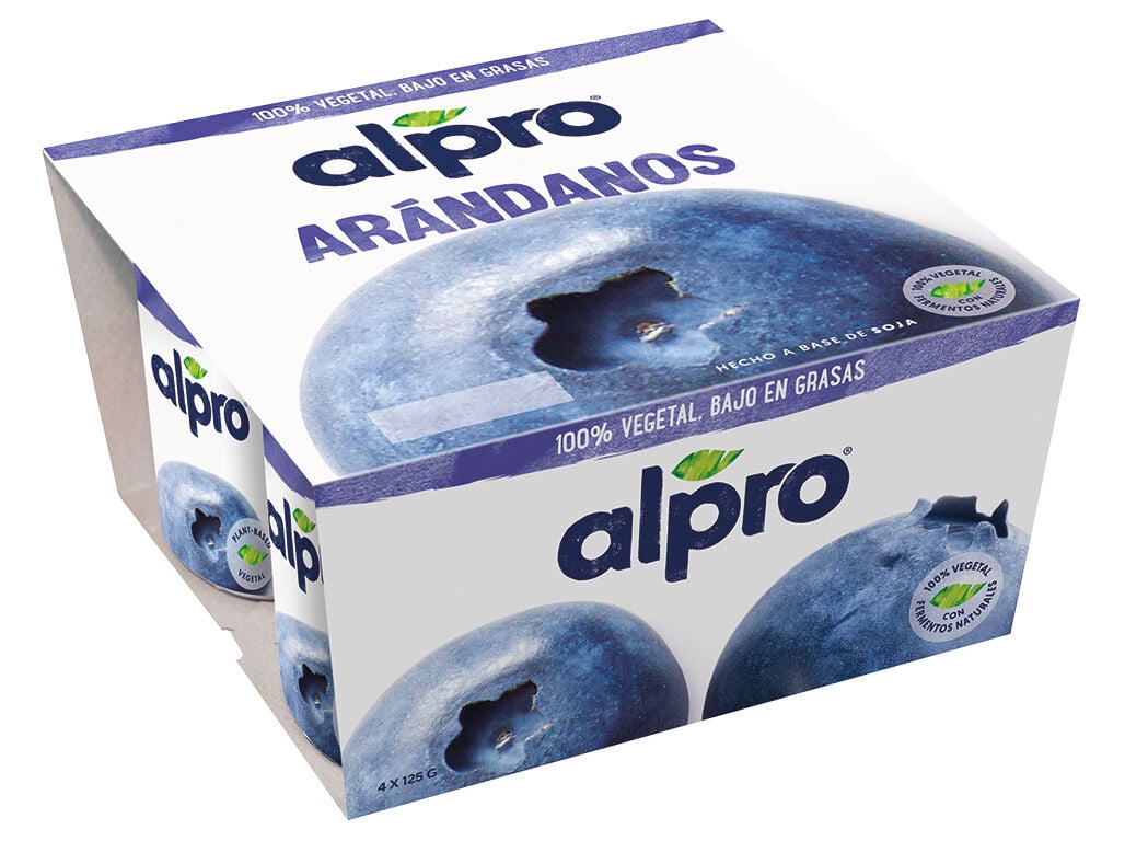 YOFU ALPRO SOJA MIRTILO 4X125G image number 0