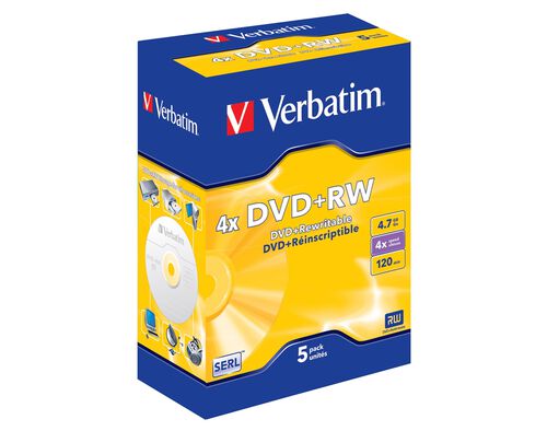 DVD+RW VERBATIM PACK5 image number 0