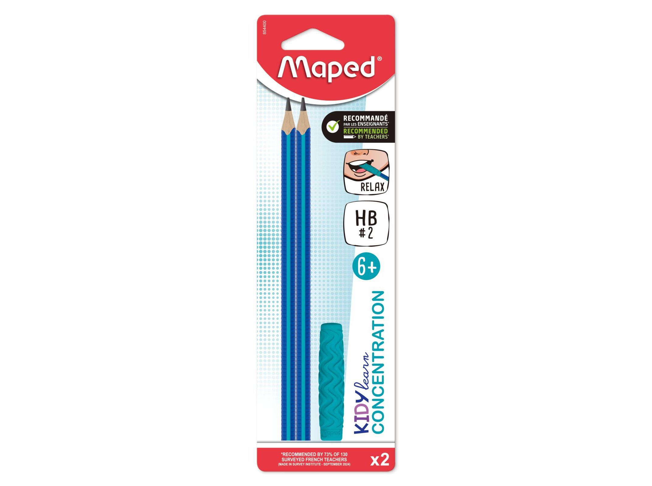 L&Aacute;PIS KIDDY MAPED COM MORDEDOR 2 UNIDADES