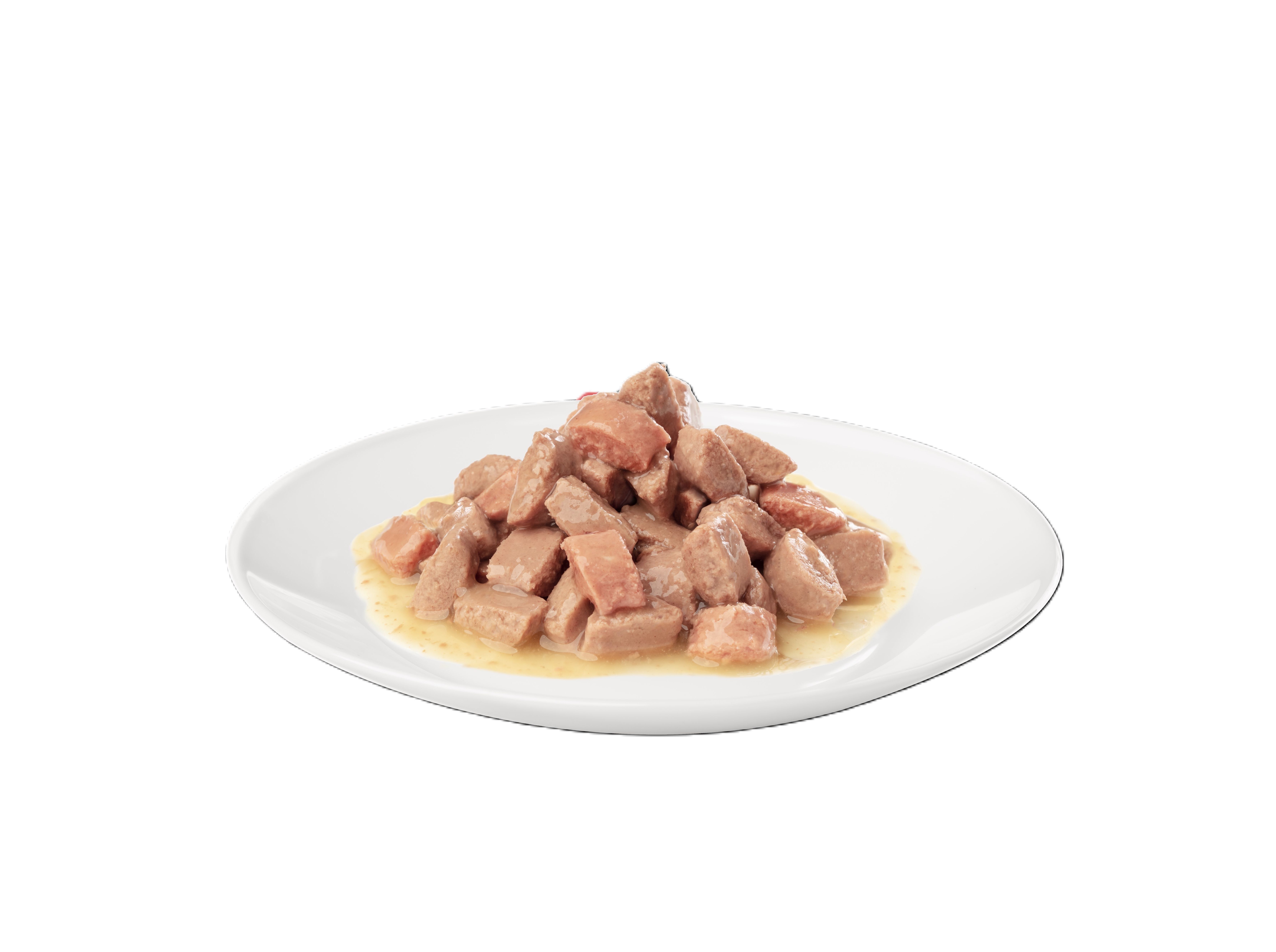 COMIDA H&Uacute;MIDA GATO HAPPY CAT ADULTO SALM&Atilde;O 85G image number 2