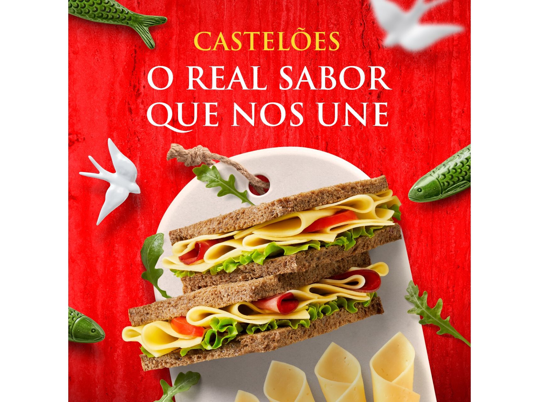 QUEIJO CASTEL&Otilde;ES SEM LACTOSE FATIAS 2X150G image number 1