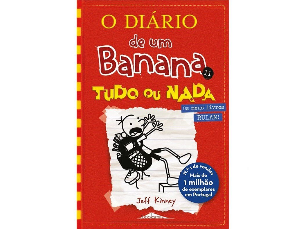 LIVRO DI&Aacute;RIO DE UM BANANA 11 TUDO OU NADA - JEFF JINNEY
