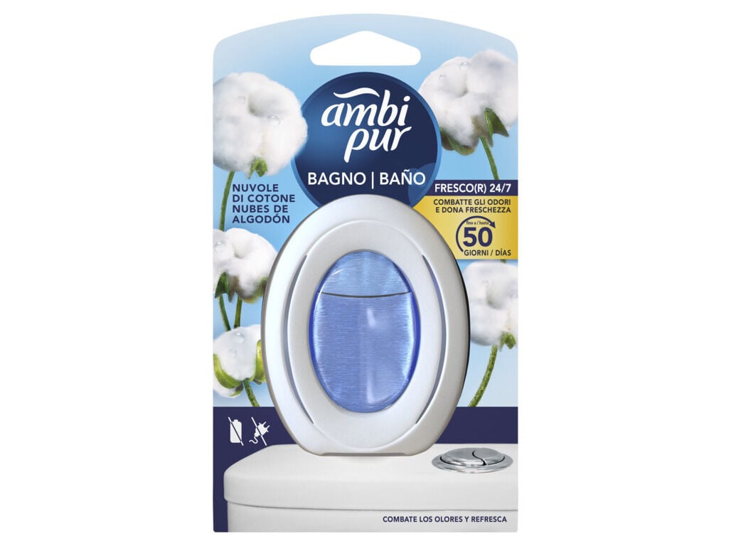 AMBIENTADOR CASA BANHO ALGOD&Atilde;O FRESCO AMBIPUR 1 UN