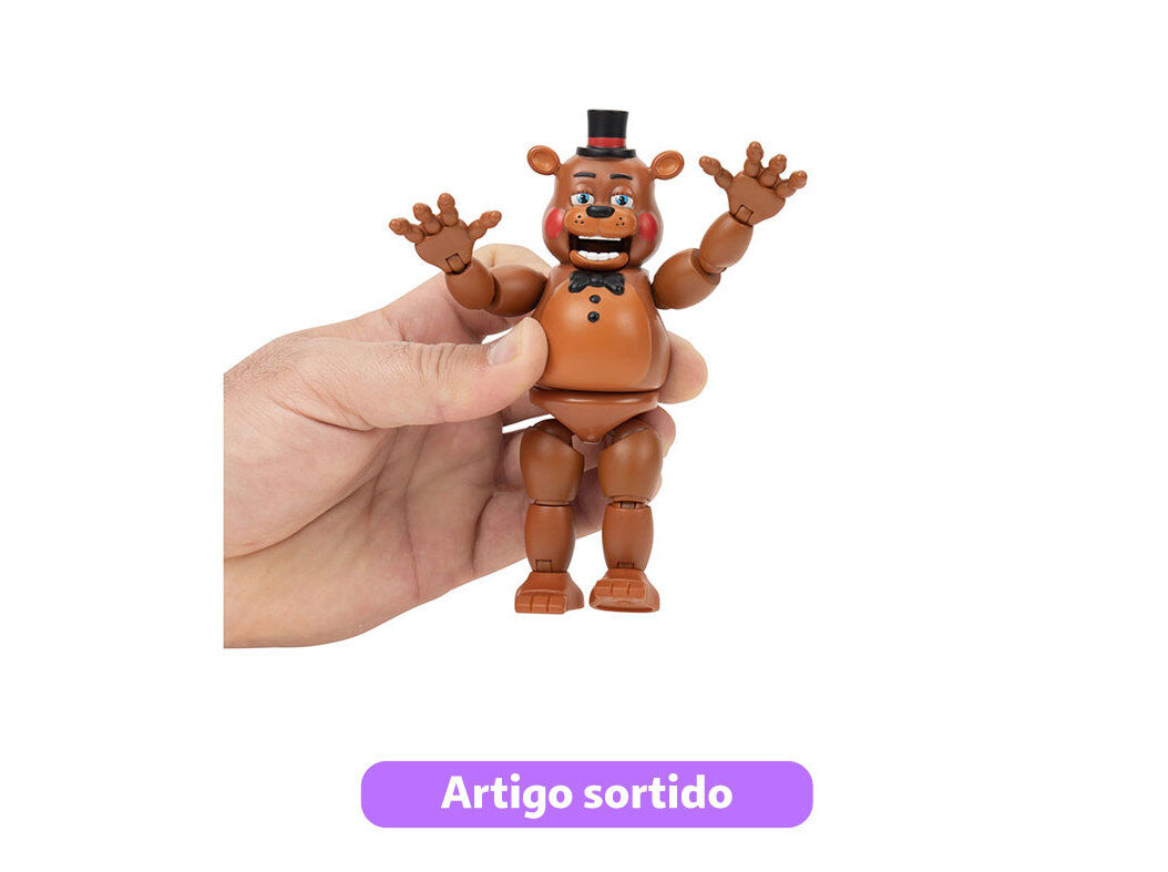 FIGURA ARTICULADA FNAF 12CM MODELOS SORTIDOS image number 0