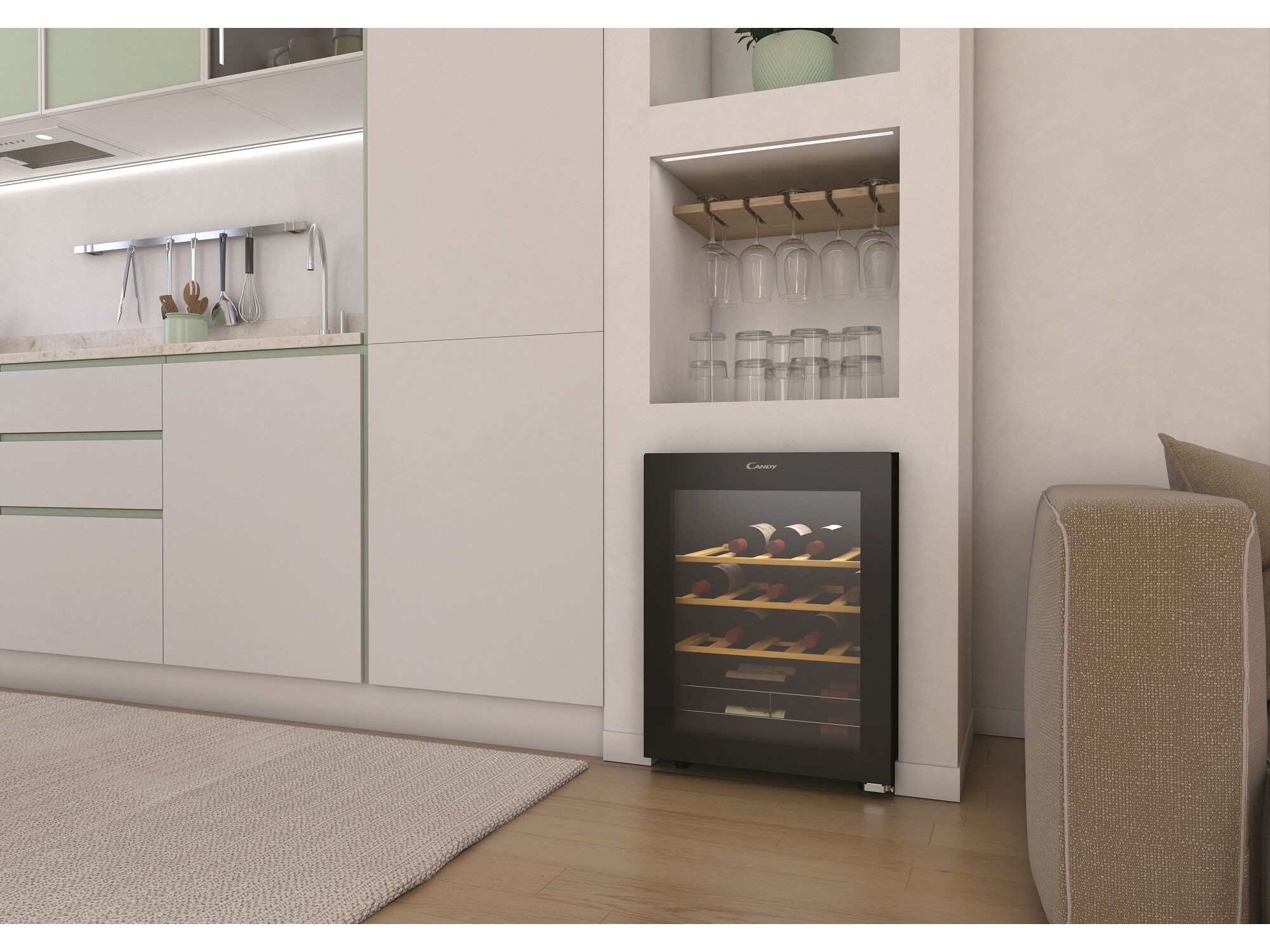 CAVE DE VINHOS CANDY CWC023 G 23 GARRAFAS image number 10