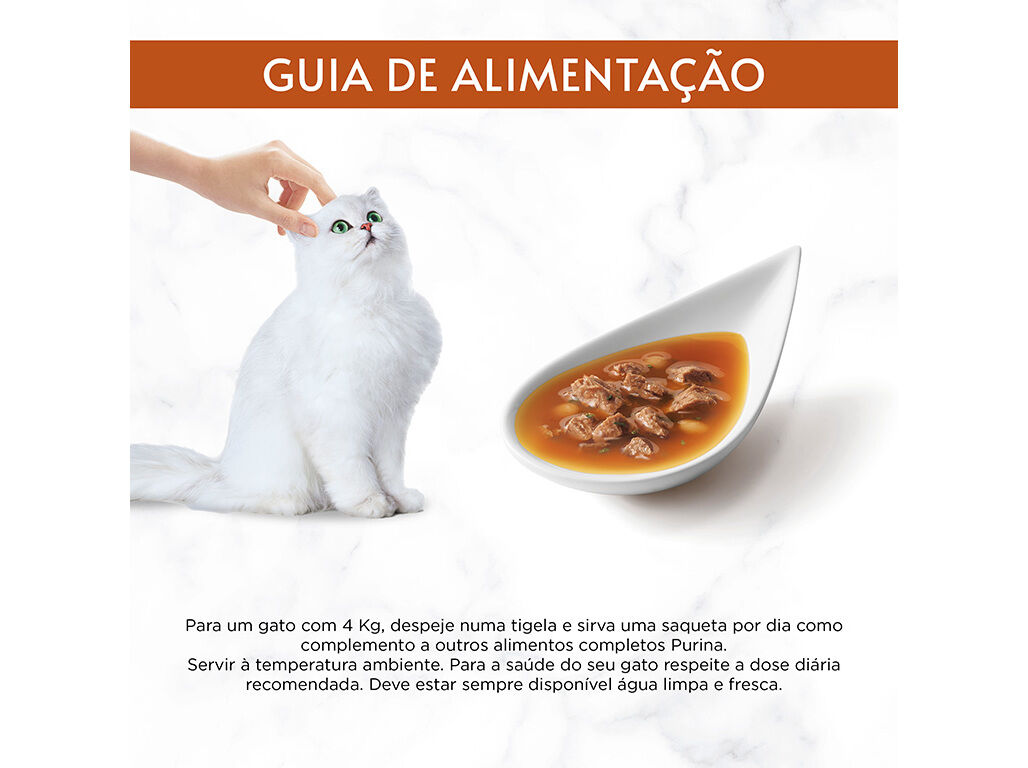 COMIDA H&Uacute;MIDA GATO GOURMET SOUP ROYAL FRANGO 45G image number 8