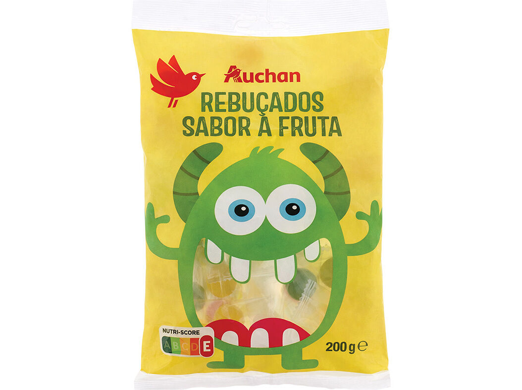 REBU&Ccedil;ADOS AUCHAN SABOR A FRUTA 200G image number 0