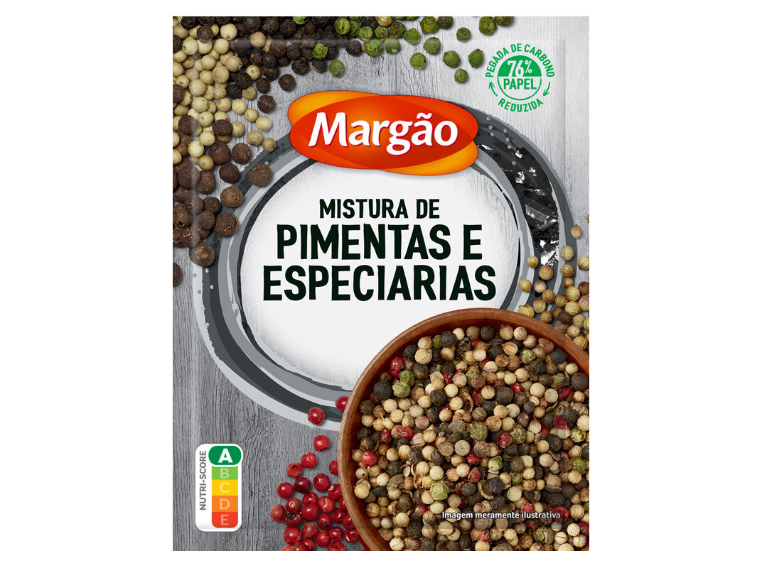 PIMENTA MARG&Atilde;O MISTURA GR&Atilde;O SAQUETA 25G