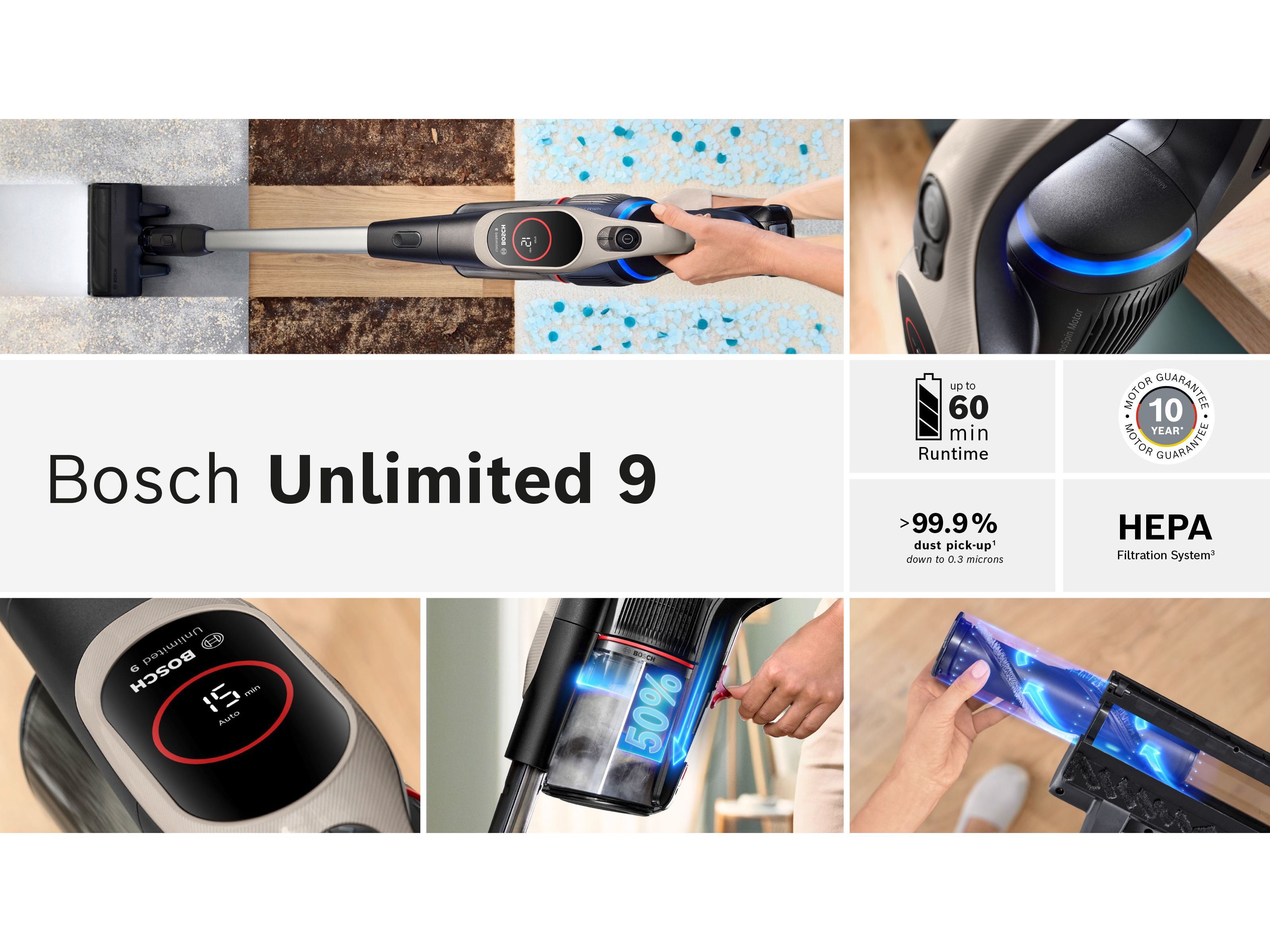 ASPIRADOR VERTICAL BOSCH BCS931GAC UNLIMITED 9 18V image number 13